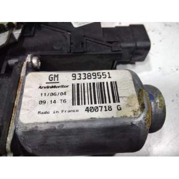 Recambio de elevalunas delantero izquierdo para opel meriva 1.6 16v referencia OEM IAM 93389551  