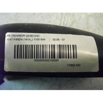 Recambio de retrovisor derecho para fiat panda 1.1 referencia OEM IAM   