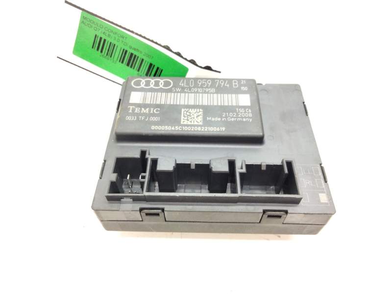 Recambio de modulo confort para audi q7 (4lb) 3.0 tdi quattro referencia OEM IAM 4L0959794B  