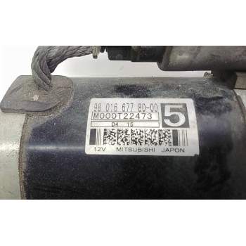 Recambio de motor arranque para peugeot 208 1.4 hdi fap referencia OEM IAM 980166778000 SIDAMON 