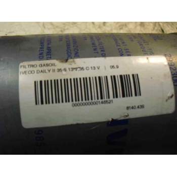 Recambio de filtro gasoil para iveco daily caja cerrada (1999 =>) referencia OEM IAM   