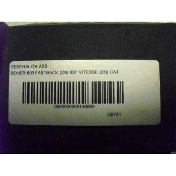 Recambio de centralita abs para mg serie 800 (rs) 827 si referencia OEM IAM 0265208017  