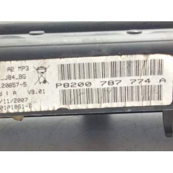 Recambio de pantalla multifuncion para renault scenic ii 1.6 16v referencia OEM IAM P8200787774A  
