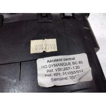 Recambio de aireador central para renault clio iii luxe privilege referencia OEM IAM 0702713  