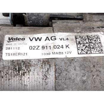 Recambio de motor arranque para seat ibiza iv (6j5, 6p1) 1.6 tdi referencia OEM IAM 02Z911024K  