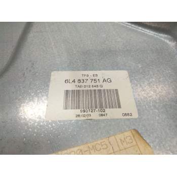 Recambio de elevalunas delantero izquierdo para seat cordoba (6l2) 1.4 16v referencia OEM IAM 6L4837751AG  