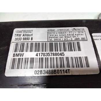 Recambio de airbag lateral delantero derecho para bmw x5 (e53) 3.0d referencia OEM IAM 417035788045  