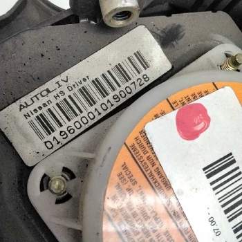 Recambio de airbag delantero izquierdo para nissan almera (n16/e) 2.2 16v turbodiesel cat referencia OEM IAM 0196000101900728  