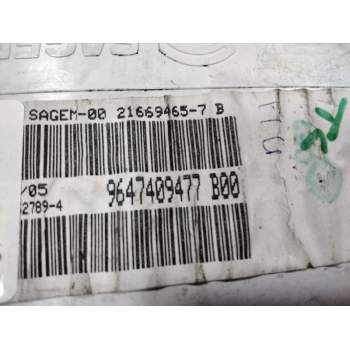 Recambio de pantalla multifuncion para citroën c2 sx referencia OEM IAM 9647409477  