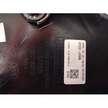 Recambio de guarnecido puerta delantera izquierda para kia ceed (cd) 1.6 crdi 136 referencia OEM IAM 82332J7000  