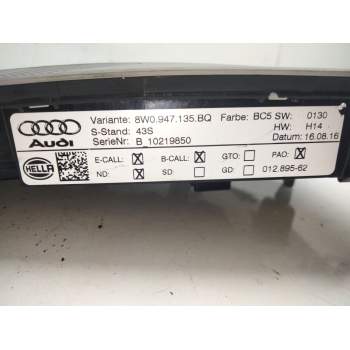 Recambio de luz interior para audi a4 berlina (8w2) 2.0 16v tdi referencia OEM IAM 8W0957135BQ  