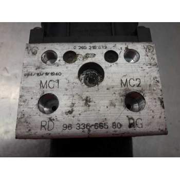 Recambio de centralita abs para citroën xsara picasso 1.8 cat (6fz / ew7j4) referencia OEM IAM 0265216642 9633666580 
