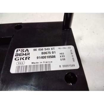 Recambio de mando climatizador para citroën xsara picasso 1.6 16v exclusive referencia OEM IAM 9140010506  