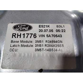 Recambio de elevalunas trasero derecho para ford focus c-max (cap) ambiente (d) referencia OEM IAM R24994GN  