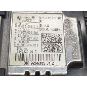 Recambio de pantalla multifuncion para bmw 5 (f10) 525 d referencia OEM IAM 926638501  