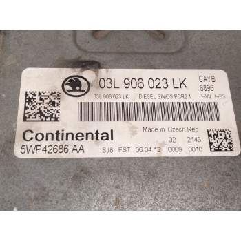 Recambio de centralita motor uce para skoda roomster (5j7) 1.6 tdi referencia OEM IAM 03L906023  