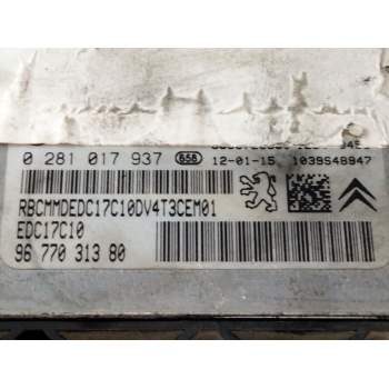 Recambio de centralita motor uce para peugeot 206+ 1.4 hdi referencia OEM IAM 9677031380 0281017937 