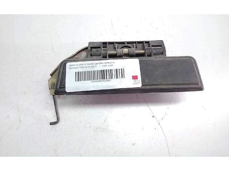 Recambio de maneta exterior delantera derecha para peugeot 205 berlina 1.1 referencia OEM IAM   