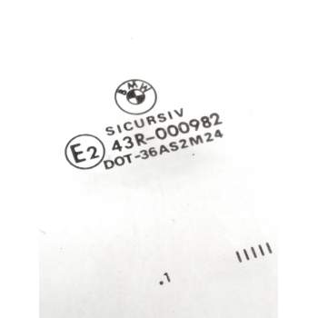 Recambio de luna delantera izquierda para bmw 7 (e38) 728 i, il referencia OEM IAM 51328163843 43R000982 