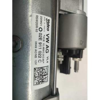 Recambio de motor arranque para volkswagen t-roc referencia OEM IAM 02E911022C  