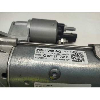 Recambio de motor arranque para volkswagen t-roc referencia OEM IAM 02E911022C  