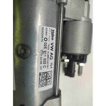 Recambio de motor arranque para volkswagen t-roc referencia OEM IAM 02E911022C  