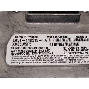 Recambio de modulo electronico para ford focus iii 1.0 ecoboost referencia OEM IAM F1ET14F239  
