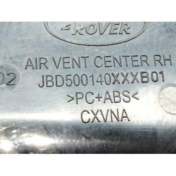 Recambio de aireador central para land rover discovery iii (l319) 2.7 td 4x4 referencia OEM IAM JBD500140XXX  