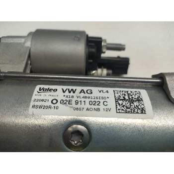 Recambio de motor arranque para volkswagen t-roc referencia OEM IAM 02E911022C  