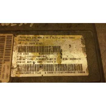 Recambio de centralita motor uce para iveco eurotech (mp) 9.5 diesel referencia OEM IAM 0281001527 000180094 500311206