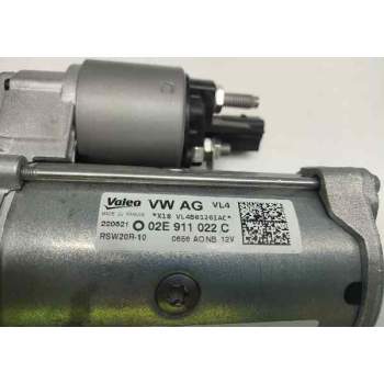 Recambio de motor arranque para volkswagen golf vii lim. (bq1) referencia OEM IAM 02E911022C  