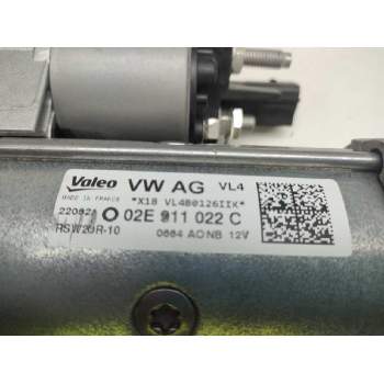 Recambio de motor arranque para volkswagen golf vii lim. (bq1) referencia OEM IAM 02E911022C  