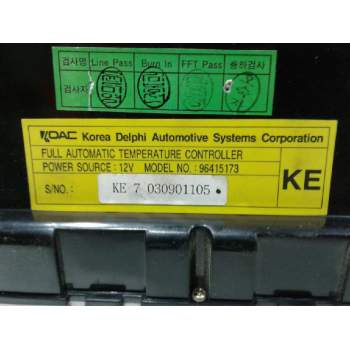 Recambio de mando calefaccion aire acondicionado para daewoo tacuma sx referencia OEM IAM 96262846 KE7030901105 