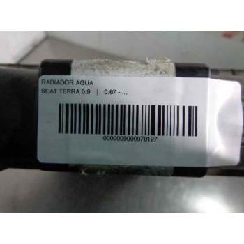 Recambio de radiador agua para seat terra 0.9 referencia OEM IAM   40851
