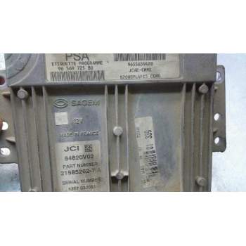 Recambio de centralita motor uce para peugeot 206 berlina e-music referencia OEM IAM 9656972580 9655659480 84820V02