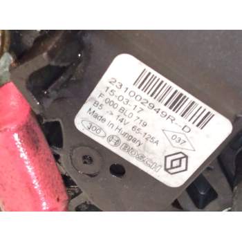 Recambio de alternador para dacia lodgy (js_) 1.5 dci referencia OEM IAM 231002949  