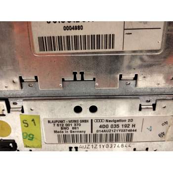 Recambio de sistema navegacion gps para audi s8 (d2) 4.2 referencia OEM IAM 4D0035192  