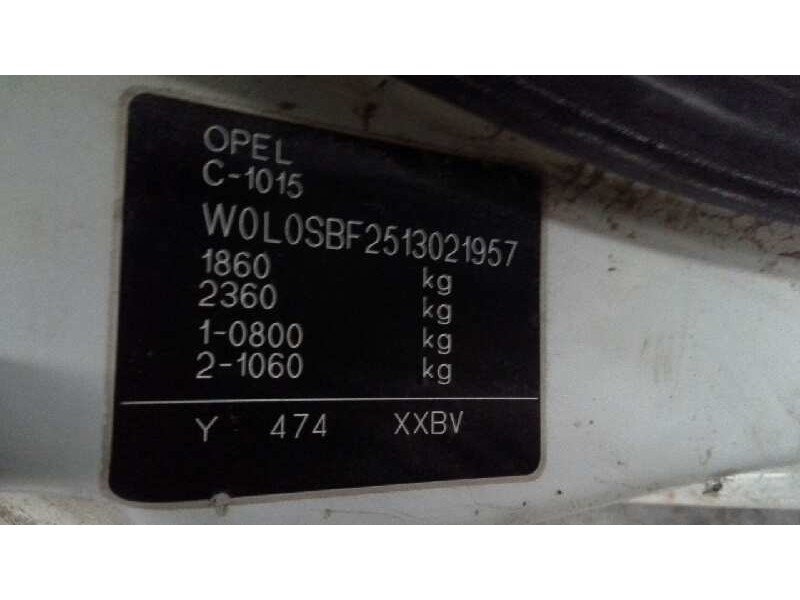 opel combo (corsa b) del año 2001