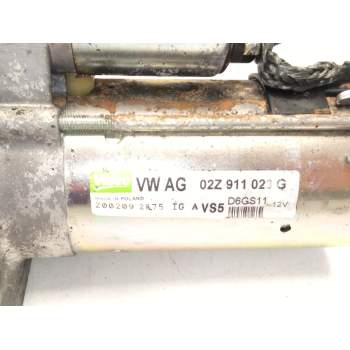 Recambio de motor arranque para volkswagen scirocco iii (137, 138) 1.4 tsi referencia OEM IAM 02Z911023G  