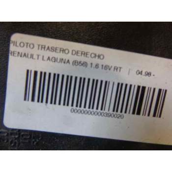 Recambio de piloto trasero derecho para renault laguna ii (bg0) 1.6 16v referencia OEM IAM VALEO 2345D  