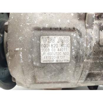 Recambio de compresor aire acondicionado para seat ibiza (6l1) 1.9 tdi referencia OEM IAM 6Q0820803D  