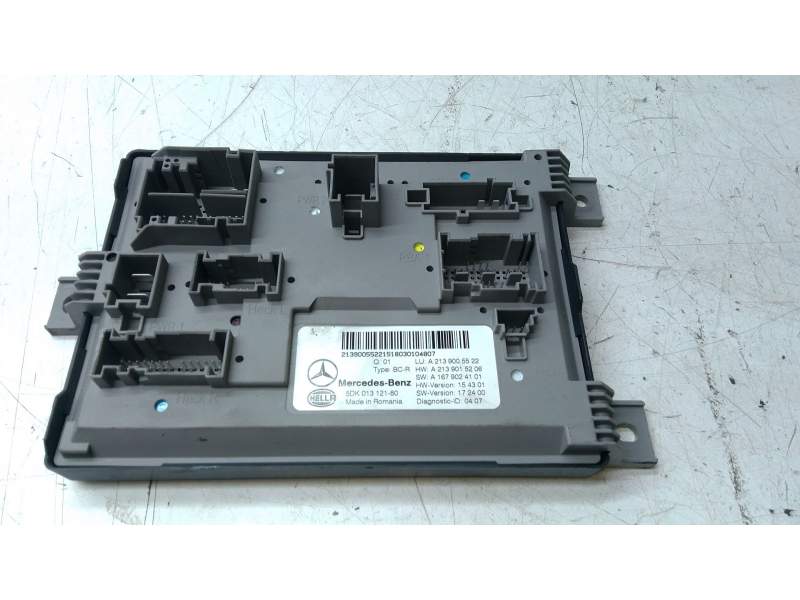 Recambio de caja fusibles para mercedes-benz clase e (w213) e 220 d (213.004) referencia OEM IAM A2139005522  