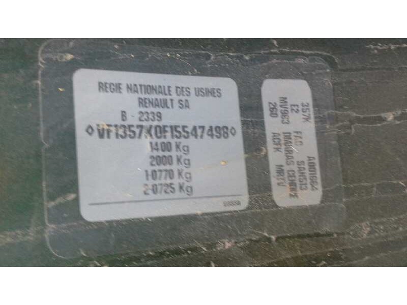 renault clio i fase i+ii (b/c57) del año 1999