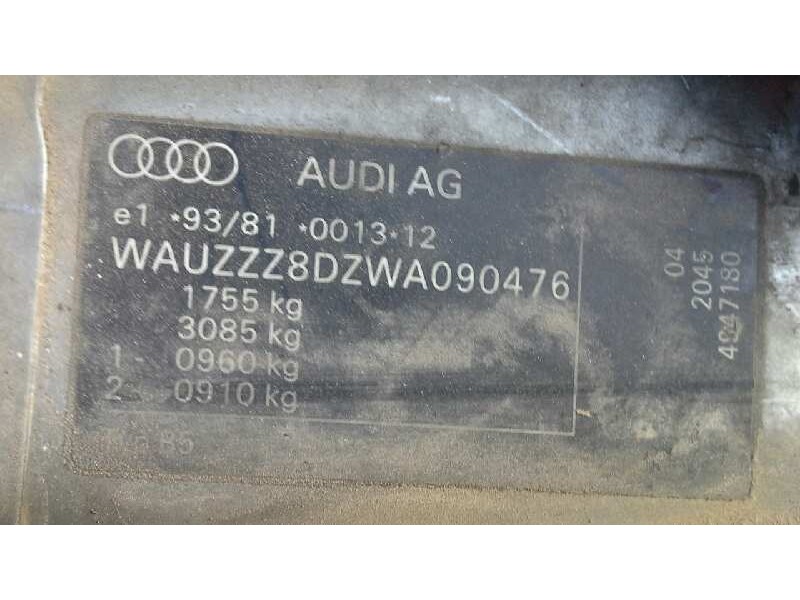 audi a4 berlina (b5) del año 1998