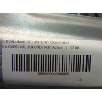 Recambio de elevalunas delantero izquierdo para kia carnival 2.9 crdi vgt active referencia OEM IAM 0620200770  