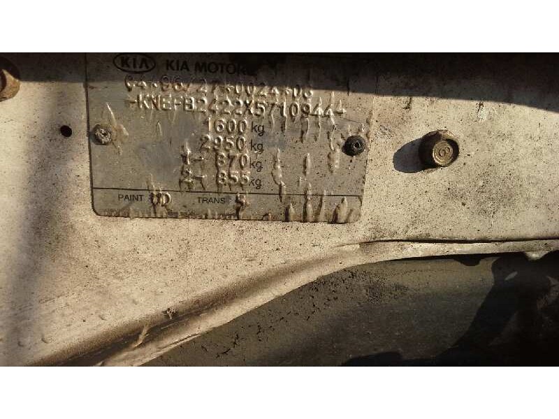 kia shuma del año 1999