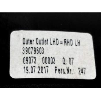 Recambio de rejilla aireadora para opel astra k sports tourer excellence referencia OEM IAM 39079603  