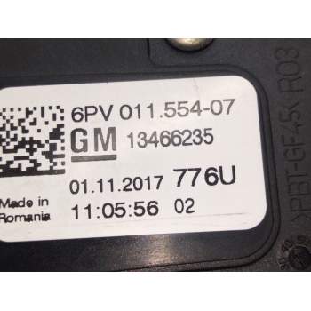 Recambio de pedal acelerador para opel astra k sports tourer excellence referencia OEM IAM 13466235  