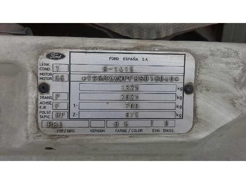 ford fiesta berl./courier del año 1995