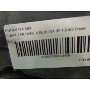 Recambio de centralita abs para renault megane ii berlina 3p confort authentique referencia OEM IAM 0265800300  